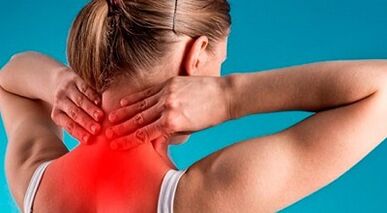 Die Hauptmanifestationen der zervikalen Osteochondose