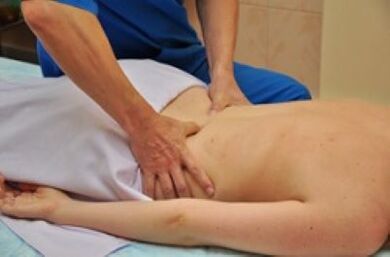 Massage bei der Behandlung von lumbaler Osteochondose